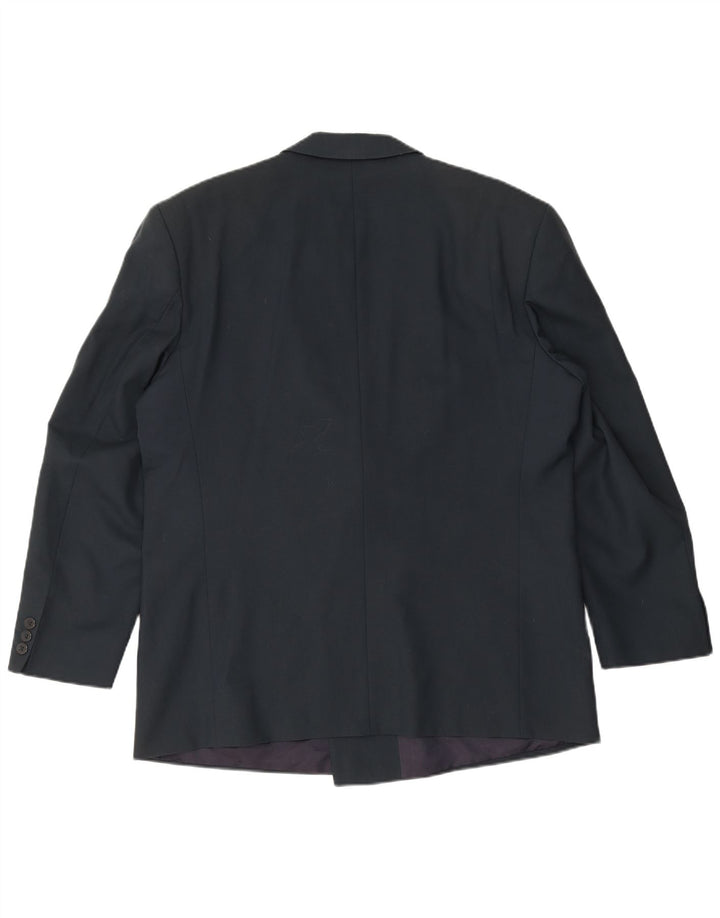 DIGEL Jachetă pentru bărbați cu două pieptări, UK 40, mare, albastru, lână nouă