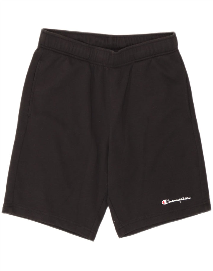 Pantaloni scurți sport Champion pentru bărbați, mediu negru