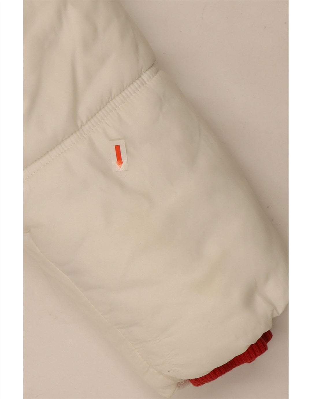 Jachetă căptușită cu grafică Tommy Hilfiger pentru băieți 13-14 ani, alb, color block