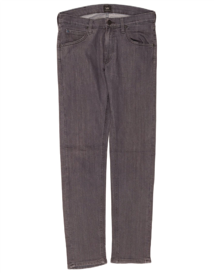Blugi Lee pentru femei Daren Zip Fly Slim W30 L32 bumbac gri