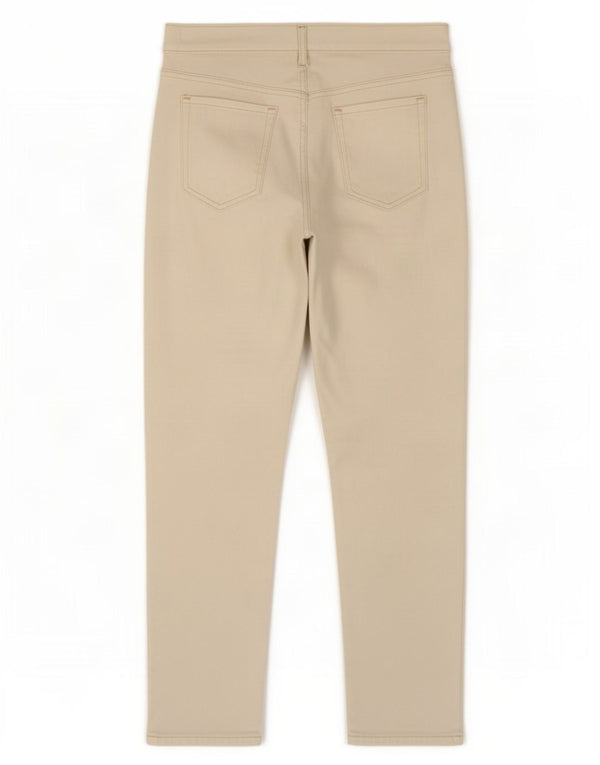 Blugi conici pentru femei Marks & Spencer UK 12 Medium W30 L27 alb