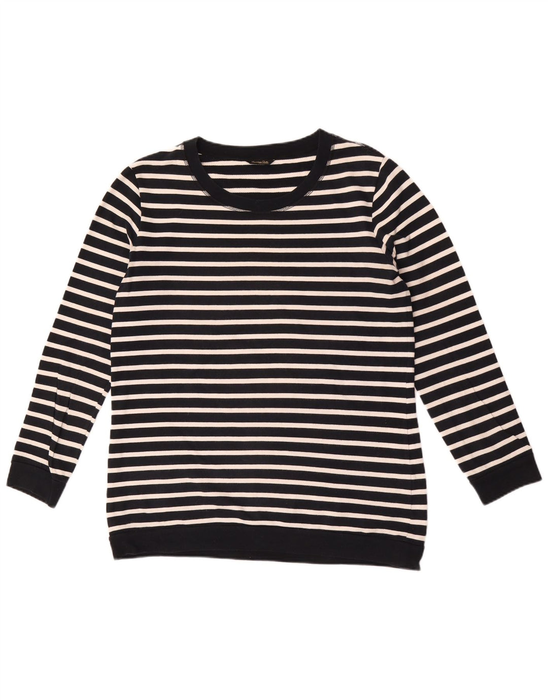 Hanorac pentru femei Massimo Dutti Pulover US 8 Mediu Bleumarin Dungat