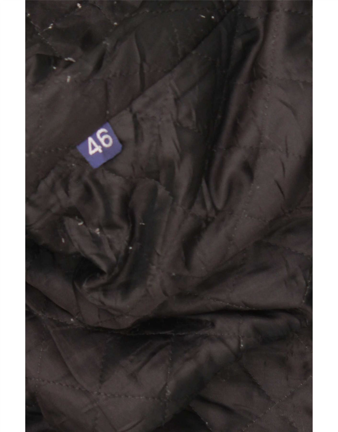 Geacă de piele vintage pentru bărbați IT 46 Small Black
