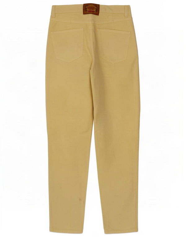 Blugi conici pentru femei DISMERO L33 L31 bumbac galben