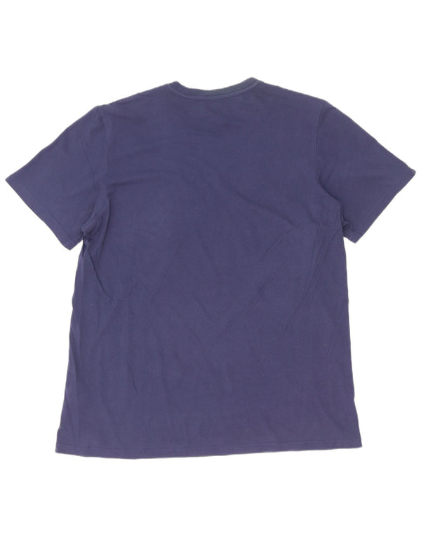 Tricou pentru bărbați Adidas Top XL Bumbac bleumarin