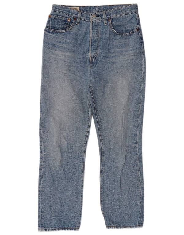 Blugi drepti pentru bărbați Levi's 501 W30 L28 Bumbac albastru