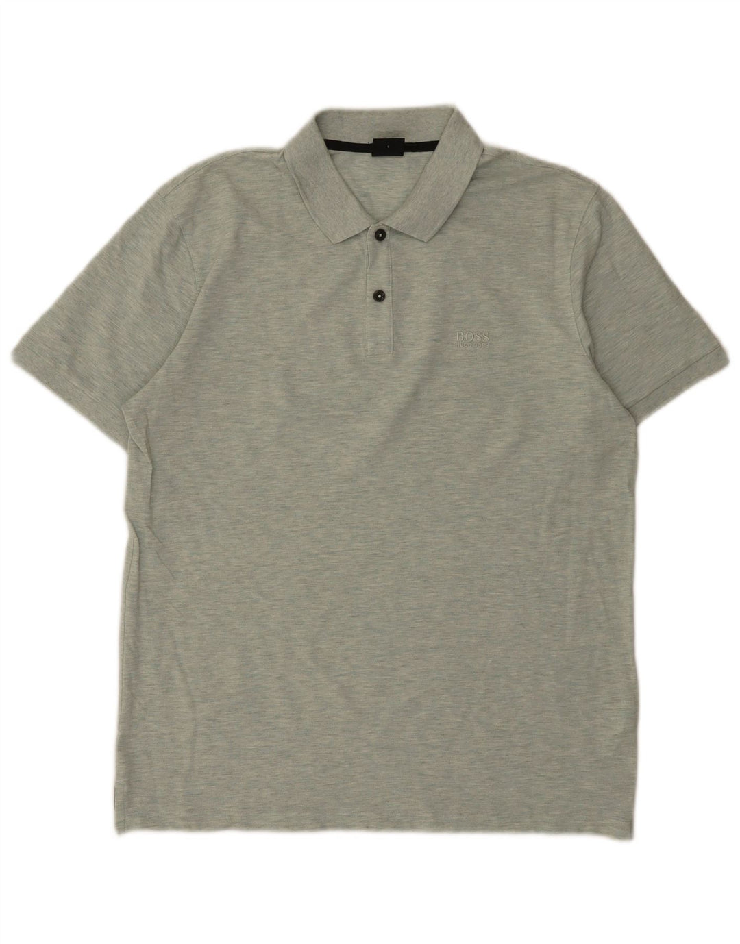 Cămașă polo Hugo Boss pentru bărbați, bumbac verde mare