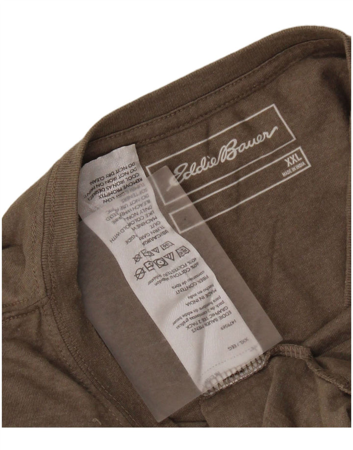 EDDIE BAUER Tricou pentru bărbați Top 2XL bumbac gri