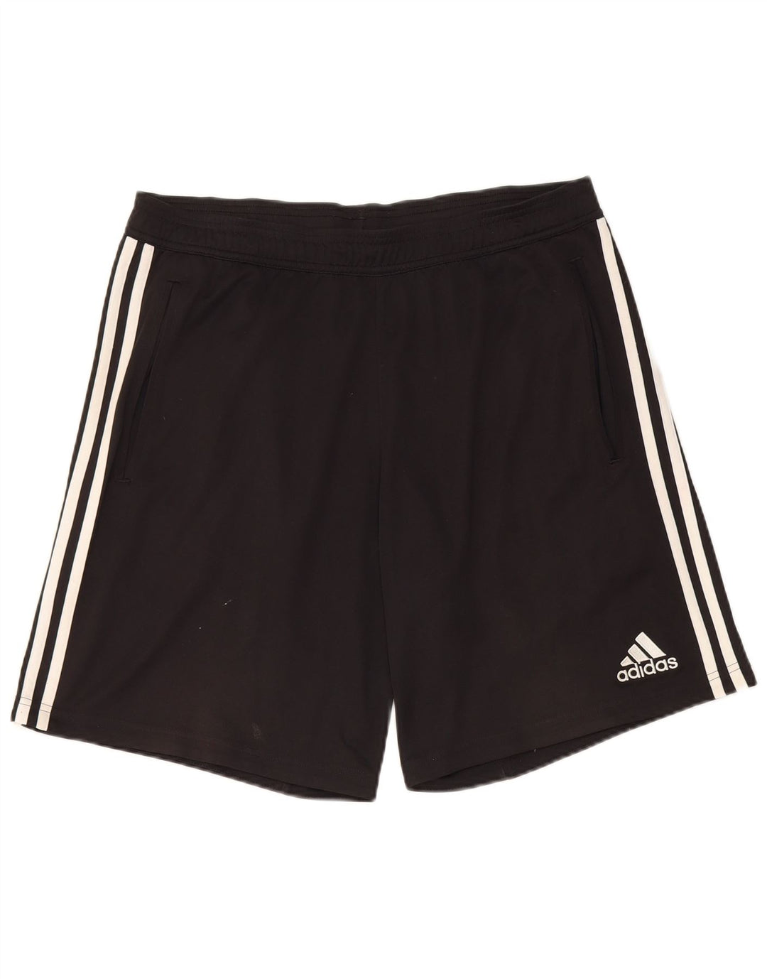 Pantaloni scurți sport pentru bărbați Adidas Climacool, mari, negru, poliester color bloc