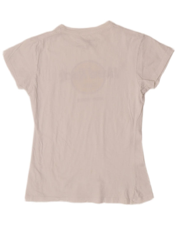 Hard Rock Cafe Tricou grafic New York pentru femei Top UK 12 Medium White