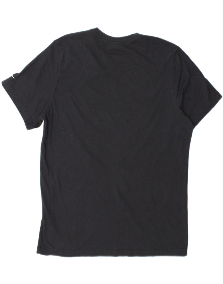 Tricou grafic Nike Dri Fit pentru bărbați Top mare negru
