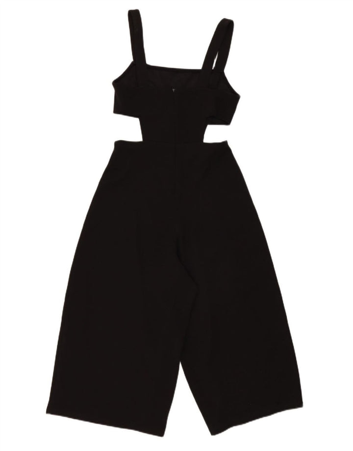 Salopetă fără mâneci pentru femei Zara UK 12 Medium Black