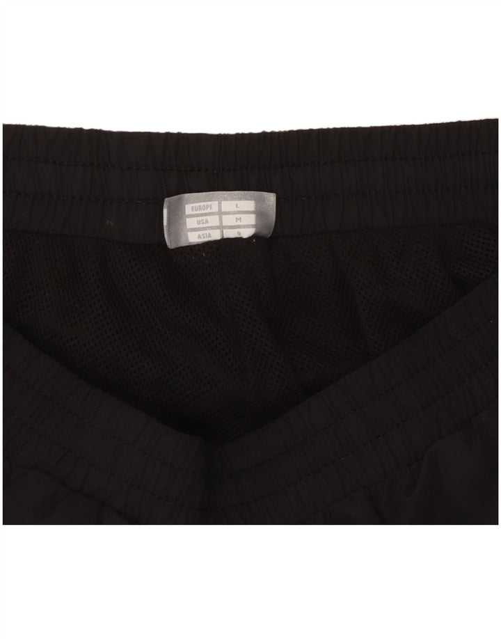 Pantaloni de trening grafic pentru bărbați HUMMEL, poliester mediu negru