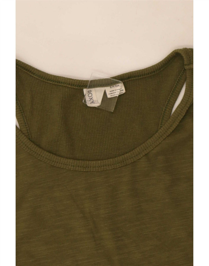 Vestă pentru femei Roxy UK 10 Small Khaki Flecked