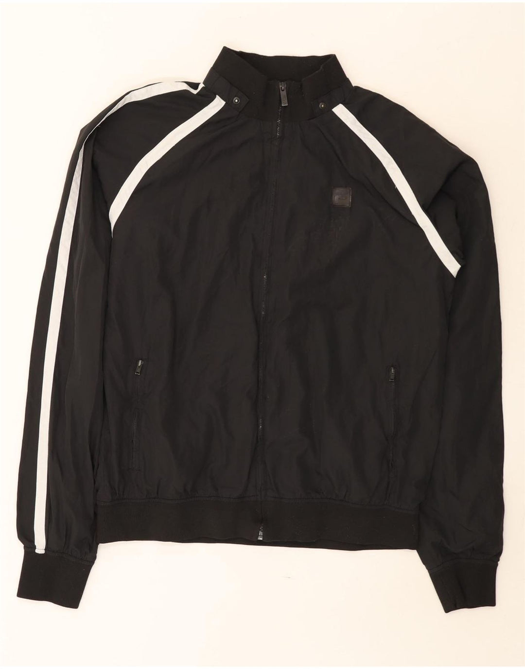 Bomber pentru bărbați Fila UK 40, mare, negru, poliester color bloc