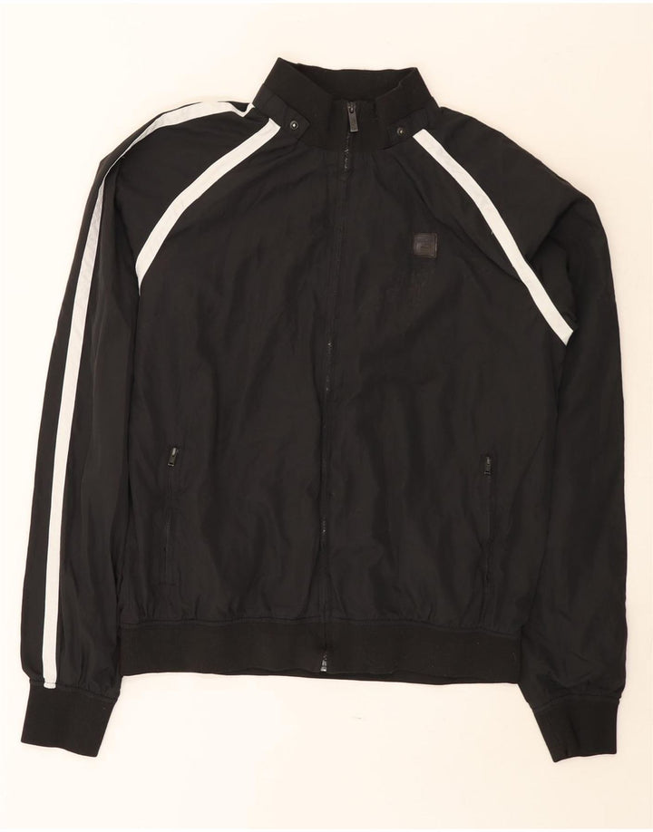 Bomber pentru bărbați Fila UK 40, mare, negru, poliester color bloc