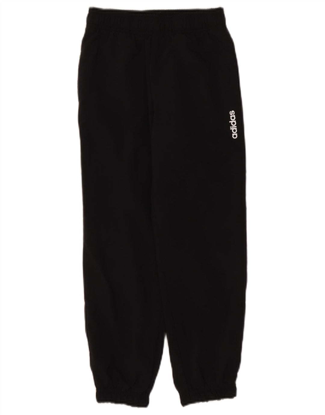 Pantaloni de trening Adidas baieti Joggeri 7-8 ani poliester negru