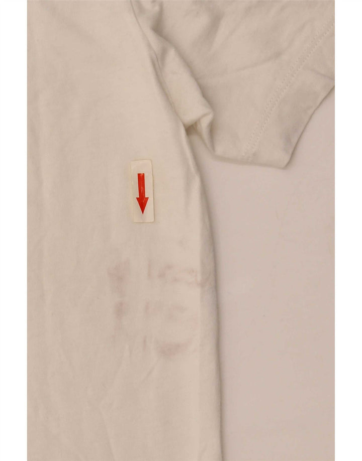 Tricou pentru bărbați Hugo Boss Top mic din bumbac alb