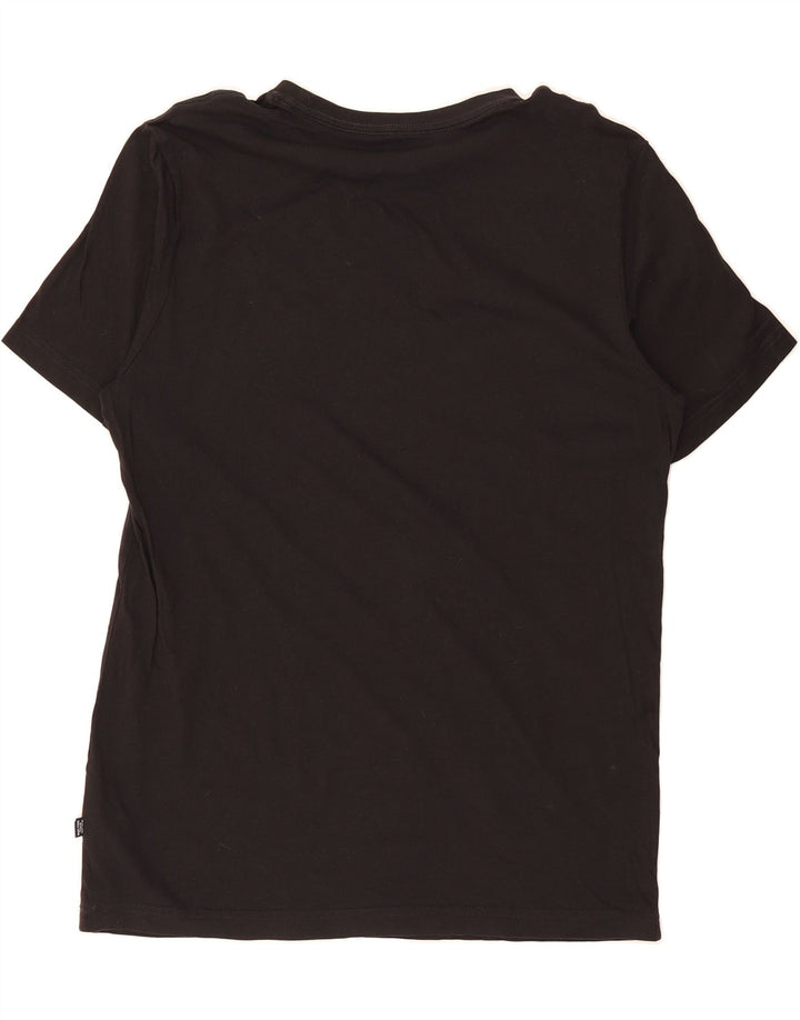 PUMA Mens Graphic T-Shirt Top Large Black Cotton Vintage Puma and Second-Hand Puma from Messina Hembry 