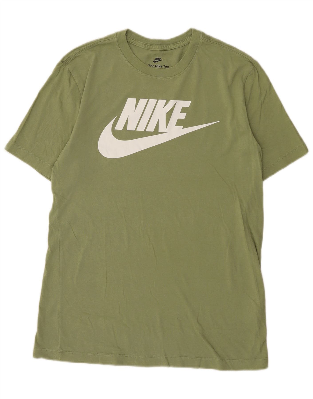 Tricou grafic Nike pentru bărbați Top mic din bumbac kaki