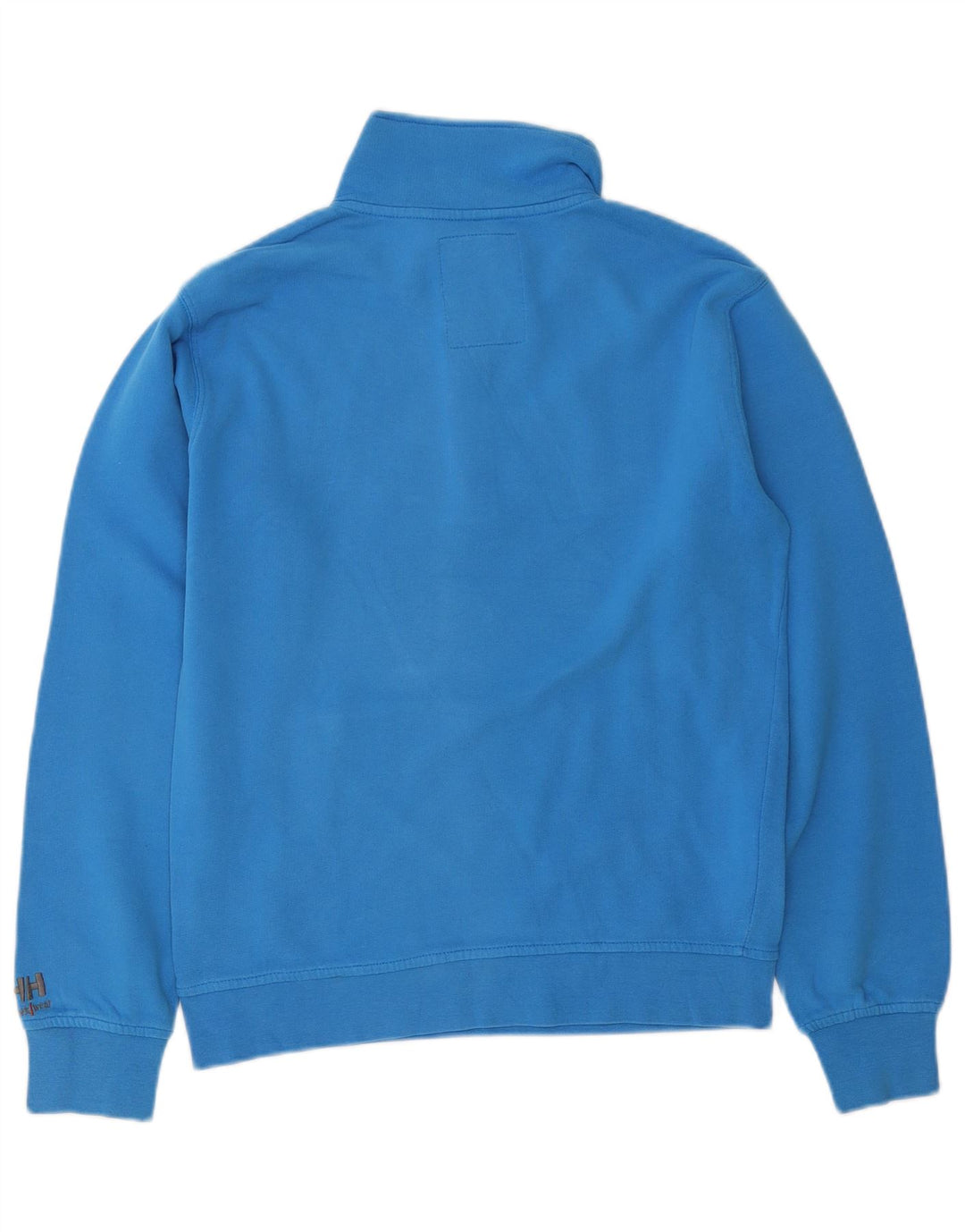 Helly Hansen Imbracaminte de lucru pentru barbati, cu grafic, cu fermoar, pulover, albastru mic