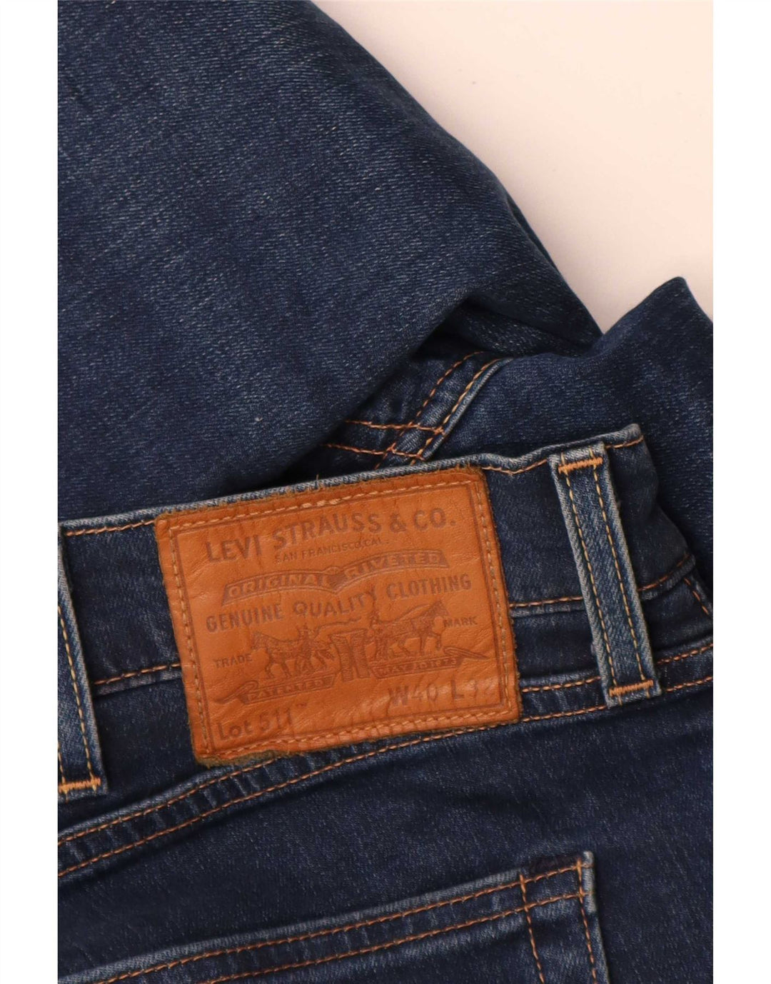 Blugi Levi's 511 Slim pentru bărbați W40 L32 Bumbac albastru