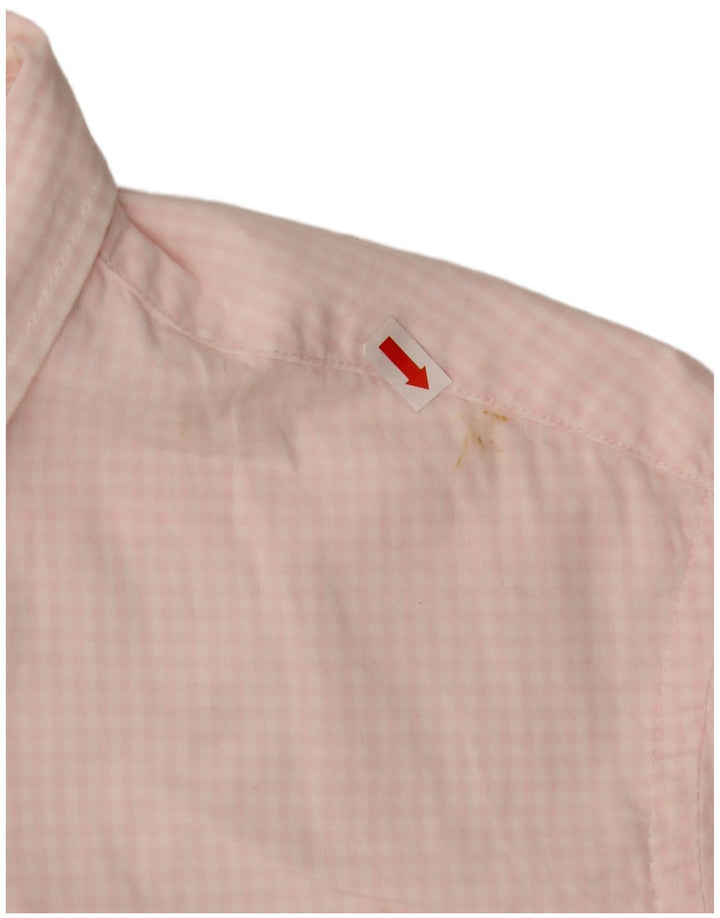 Cămașă IZOD pentru bărbați, slim fit, mare, roz, bumbac