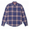 Cămașă pentru bărbați Ben Sherman, mare din bumbac cu carouri bleumarin