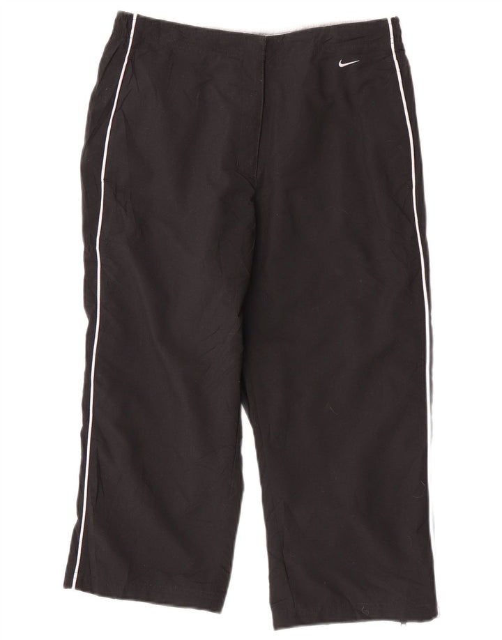 Bermude sport Nike pentru femei UK 8/10 Poliester cu dungi negre mici