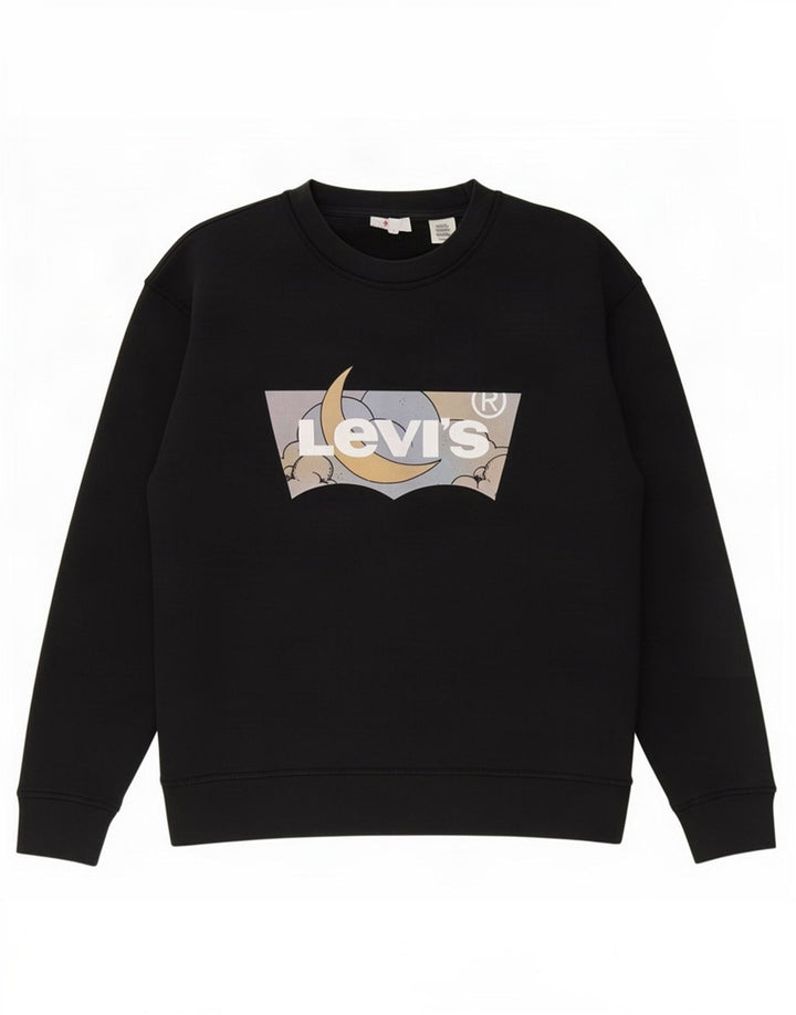 Pulover cu grafică Levi's pentru bărbați, mic negru