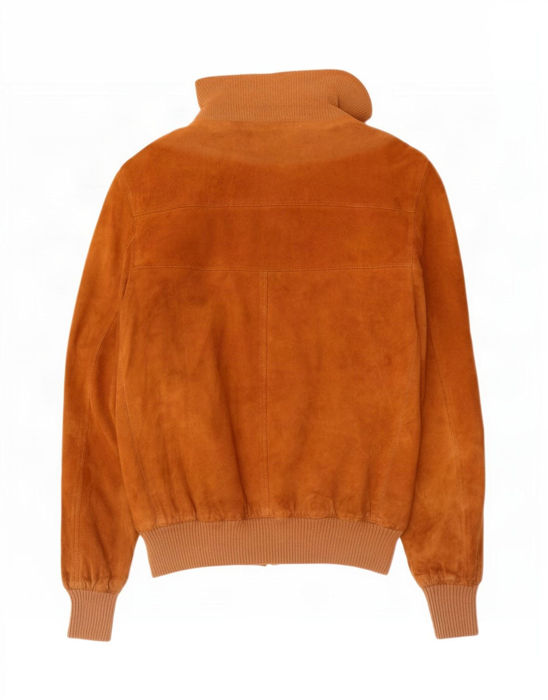 Bomber vintage pentru bărbați din piele intoarsa UK 36 mic maro