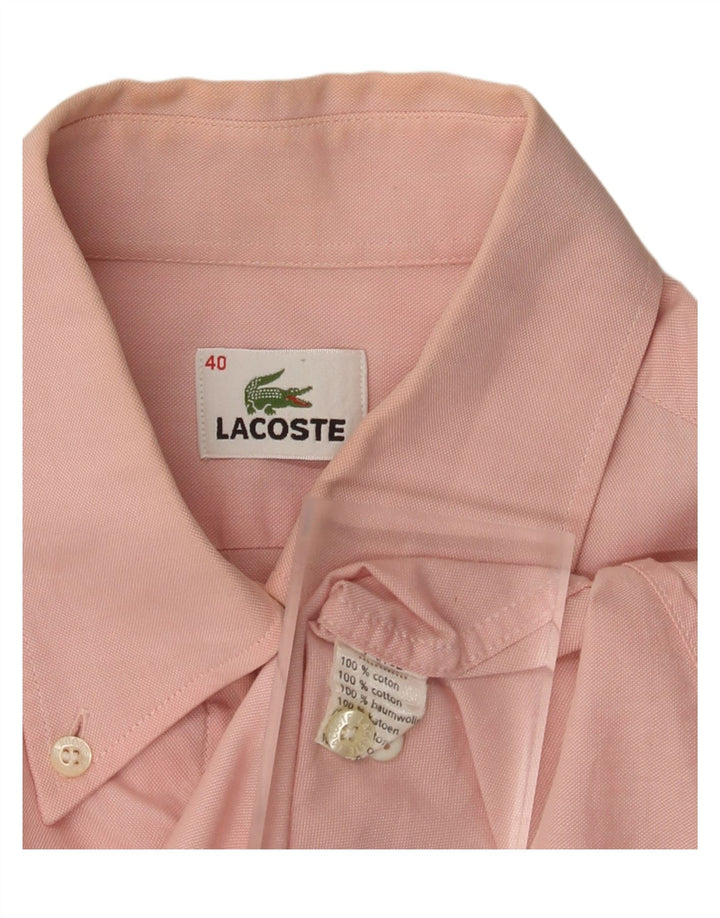 Camasa barbati Lacoste Marimea 40 Bumbac Roz Mediu