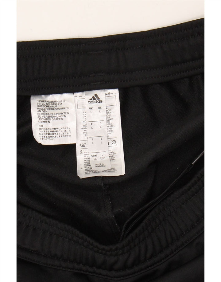 ADIDAS Mens Tracksuit Trousers Large  Black Polyester Vintage Adidas and Second-Hand Adidas from Messina Hembry 