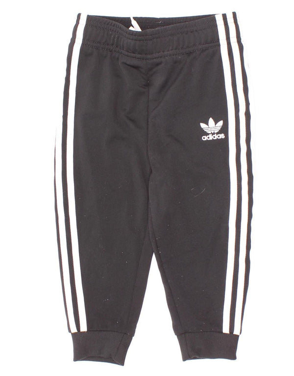 Adidas Baby Boys Joggers Pantaloni de trening 12-18 Luni Negru