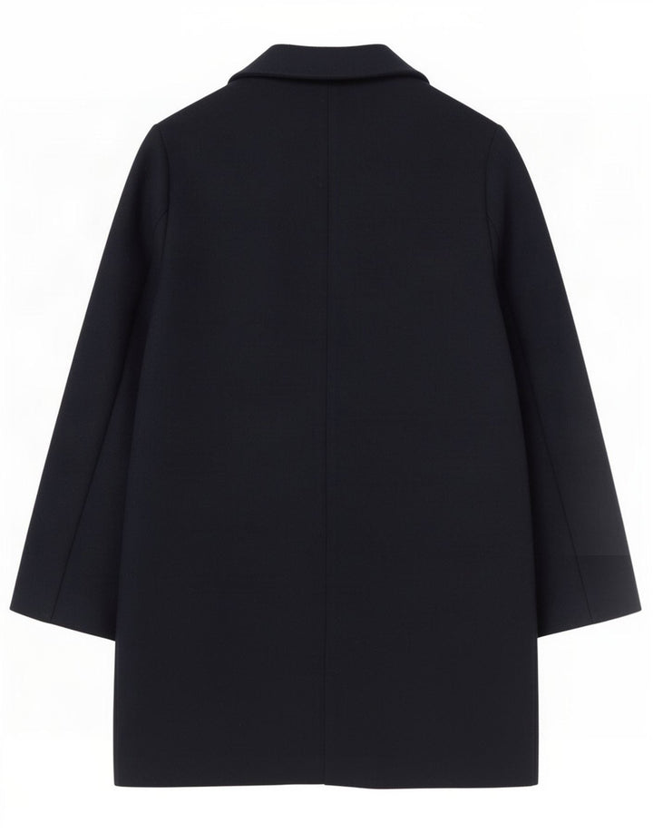 Pardesiu supradimensionat pentru femei Marks & Spencer UK 10 mic, poliester bleumarin