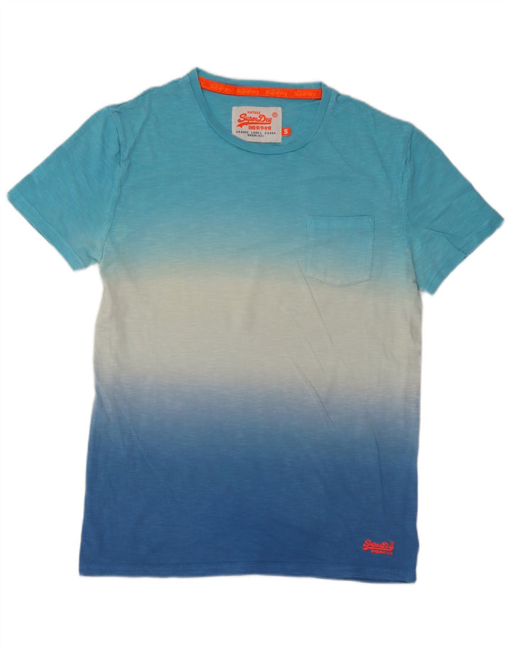Tricou Superdry pentru bărbați Top mic albastru Tie Dye Bumbac