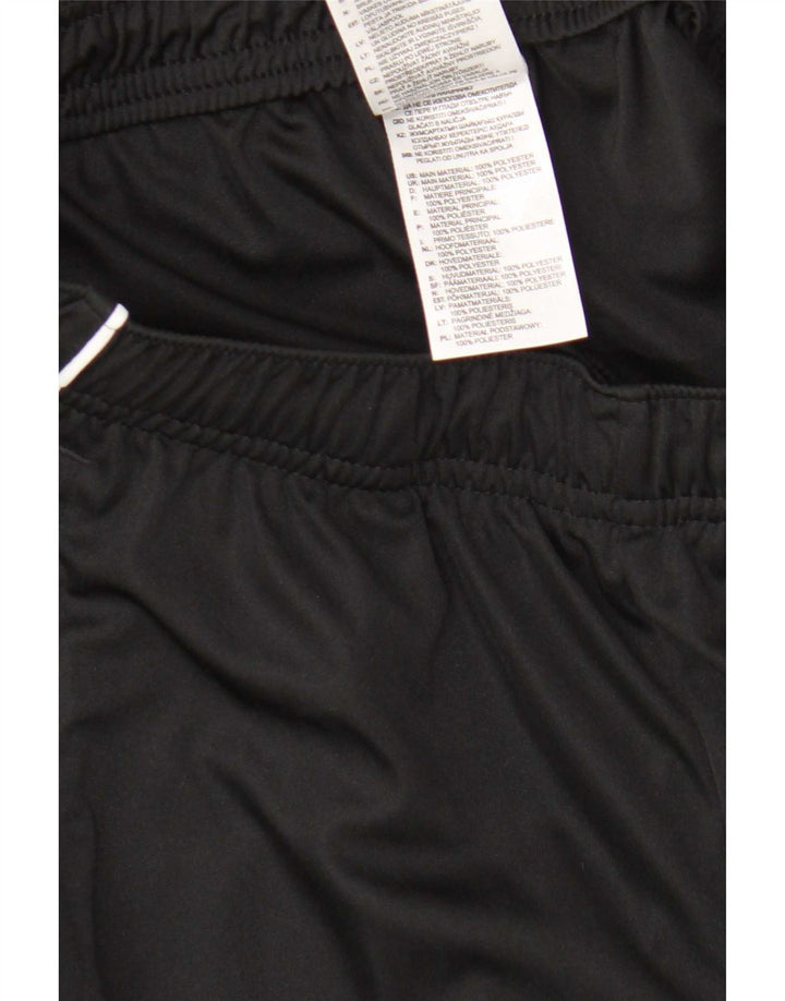 Pantaloni scurți Adidas Climalite Sport pentru bărbați, poliester negru mic