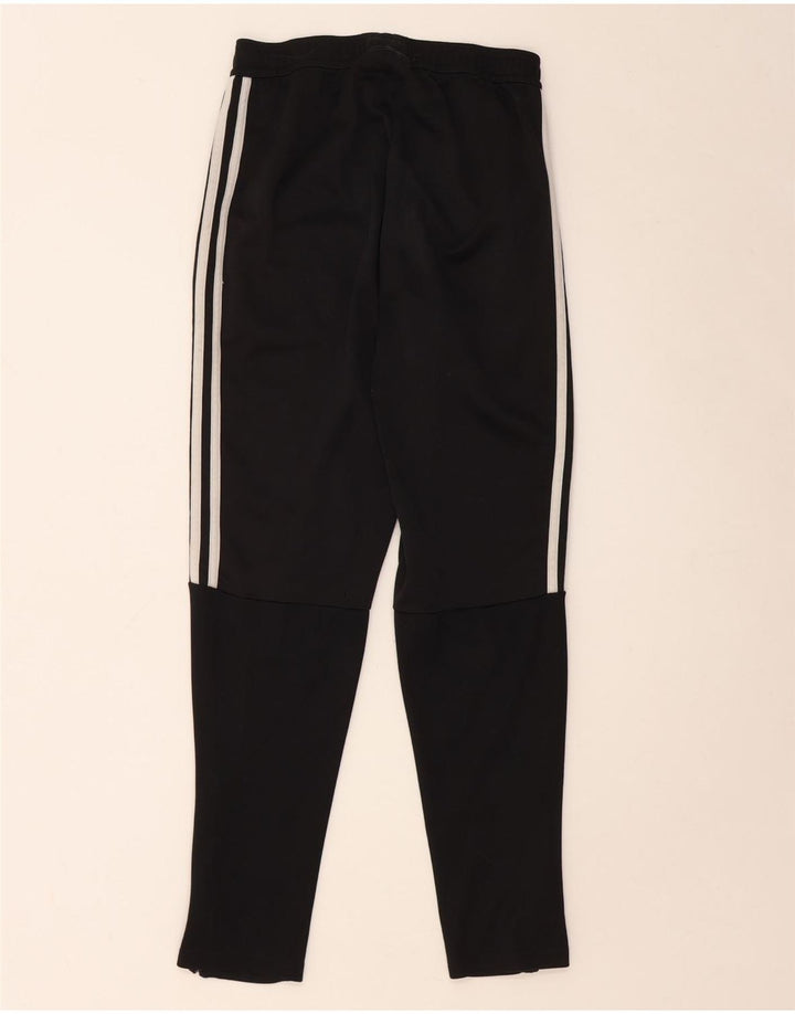 Pantaloni de trening Adidas pentru femei UK 10 Poliester negru mic
