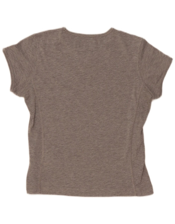 Tricou Champion Womens Heritage Classics Top UK 14 Large Gri Pete