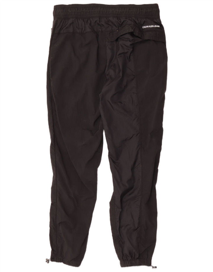Pantaloni de trening Calvin Klein pentru bărbați Pantaloni de jogging mari Poliamidă neagră