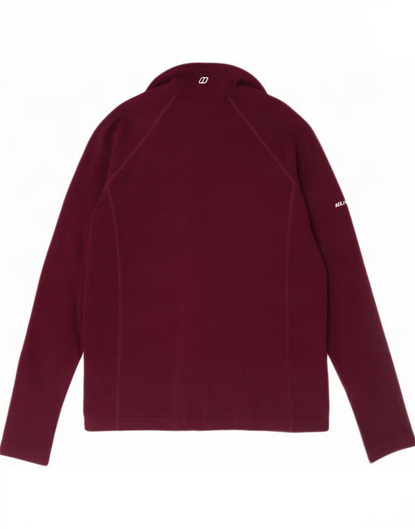 Jachetă fleece pentru femei Berghaus UK 12 Medium Burgundy Poliester