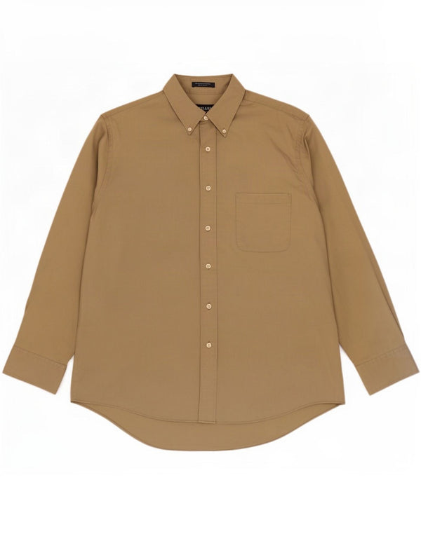 Cămașă pentru bărbați Chaps Mărimea 17 1/2 XL Bumbac kaki