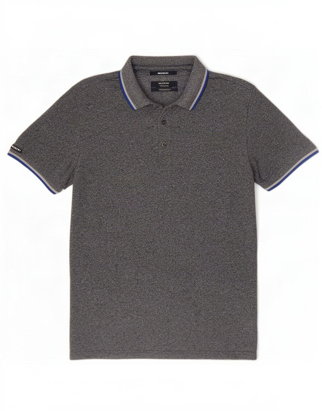 Tricou polo pentru bărbați Superdry, bumbac bleumarin mediu