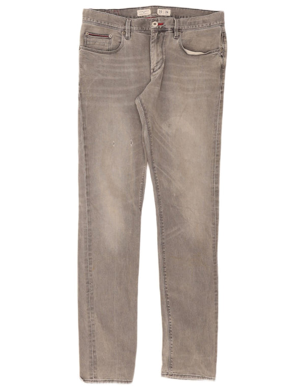 Blugi pentru bărbați Tommy Hilfiger Layton Extra Slim W33 L34 bumbac gri