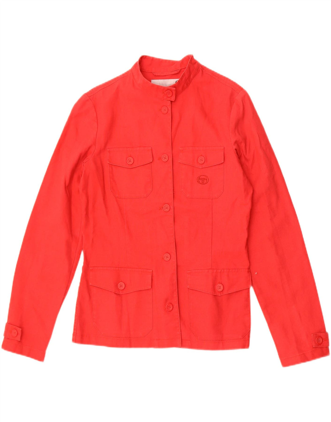 Jachetă Utilitară pentru Femei Sergio Tacchini IT 44 Medium Red Ramie