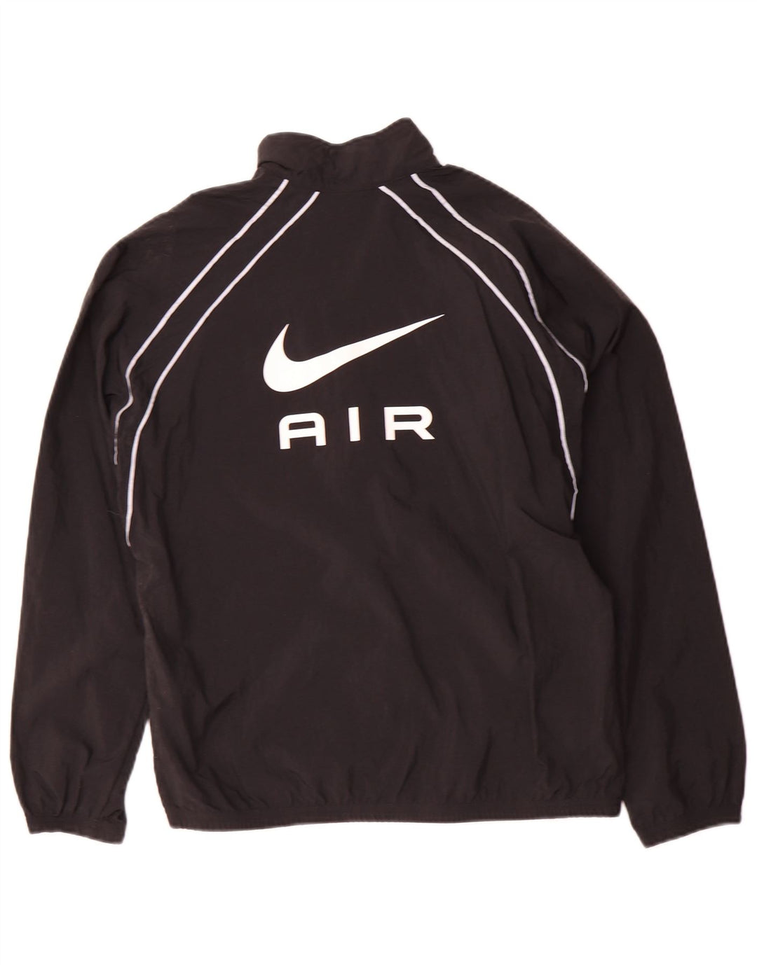 Jachetă de trening cu grafică Nike pentru băieți, 13-14 ani, XL, nailon negru