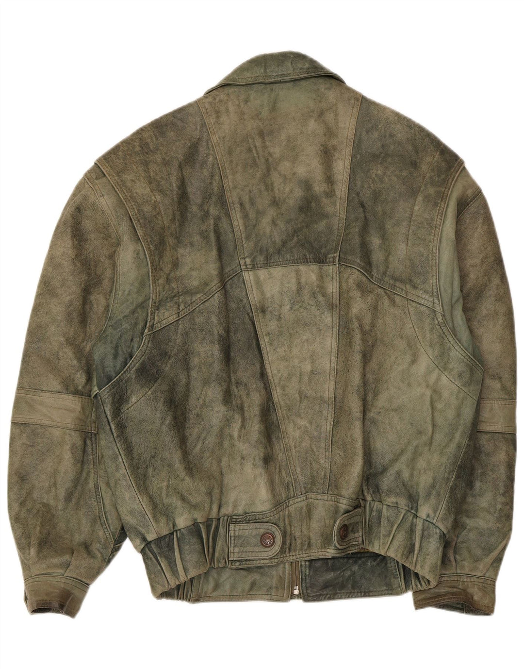 Geacă de piele Douglas pentru bărbați UK 38 Medium Khaki Piele