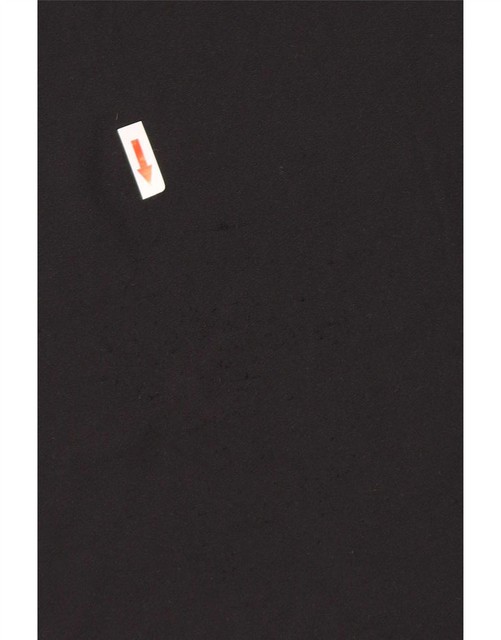 Tricou Nike Dri Fit pentru bărbați Top mare din poliester negru