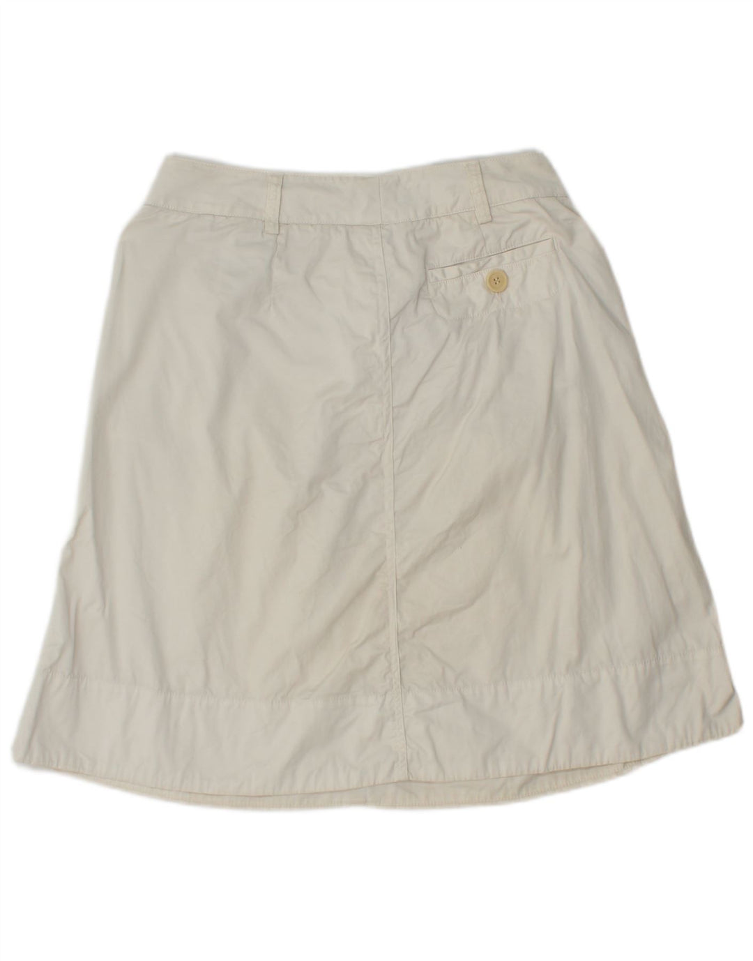 HENRY COTTONS Fustă în formă de A pentru femei IT 44 Medium W30 Bumbac alb