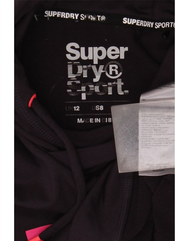 Pulover Superdry pentru damă, cu grafică, UK 12 Poliester violet mediu